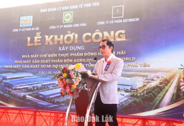 Khởi công ba dự án tại Khu công nghiệp Hòa Hiệp2